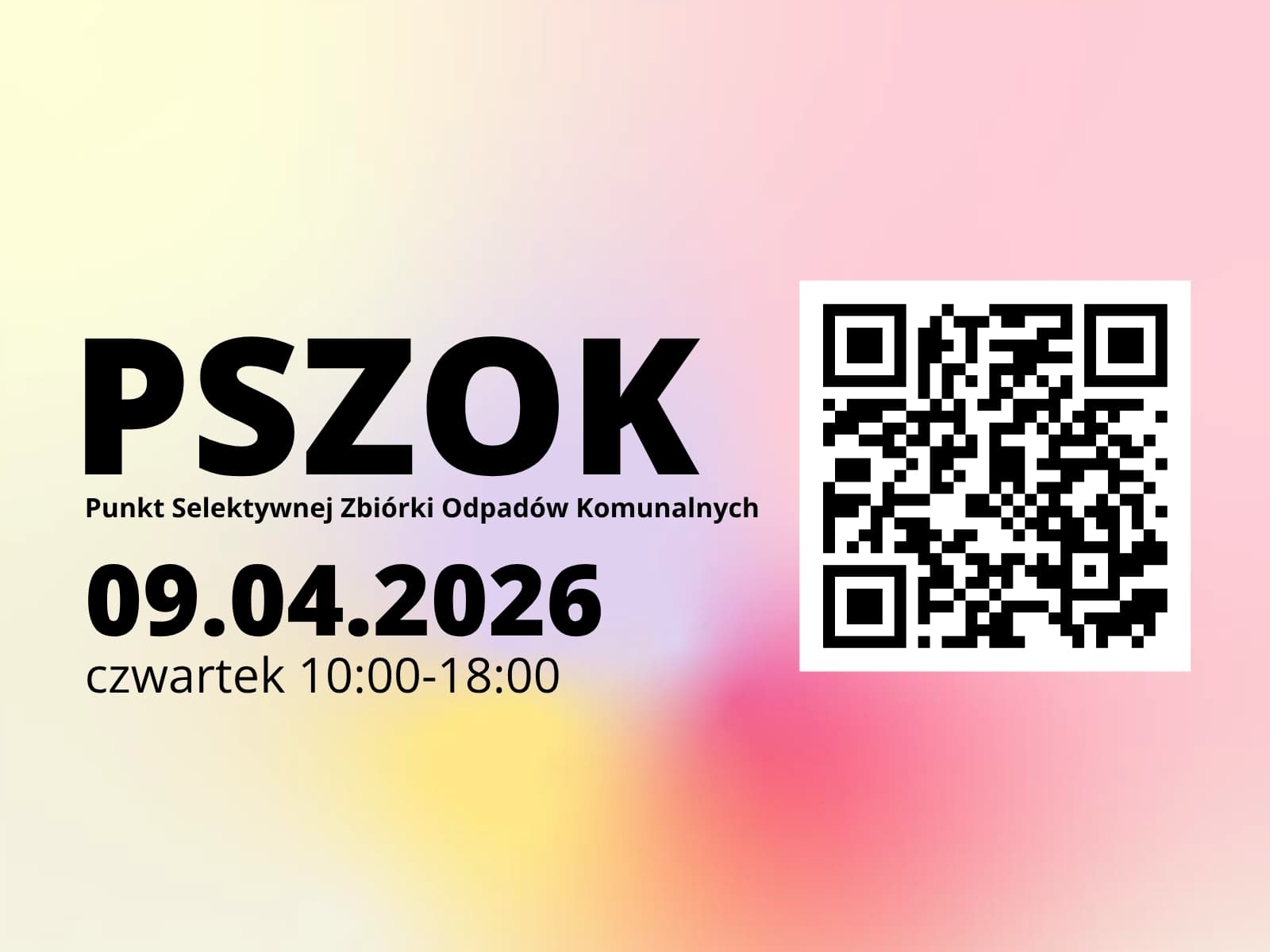 Zapraszamy na mobilny mini PSZOK w Mławie